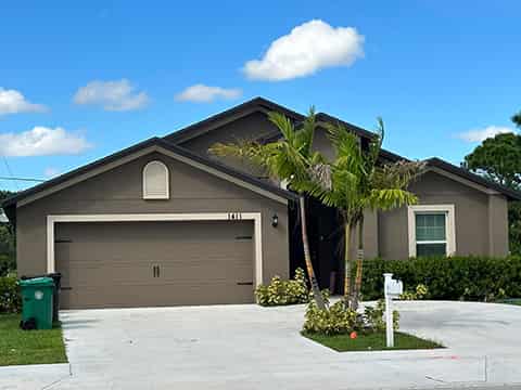 Exterior House Painting.